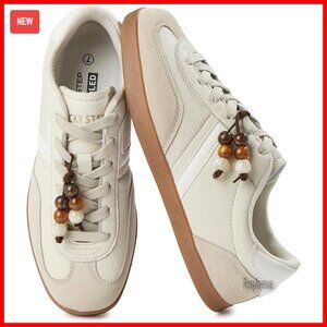 Women's Retro Sneakers Non-Slip Comfortable Walking Shoes Casual Athletic